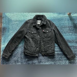 Levi’s sherpa jean jacket